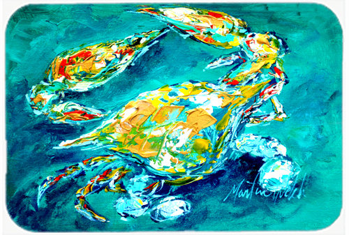 Crab Glass Cutting Board