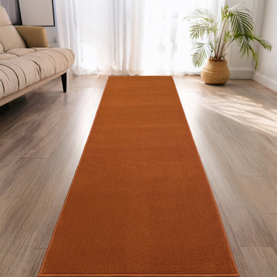 Custom Size Orange Rug