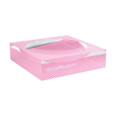 Gingham Pink Acrylic Candy Catchall Dish