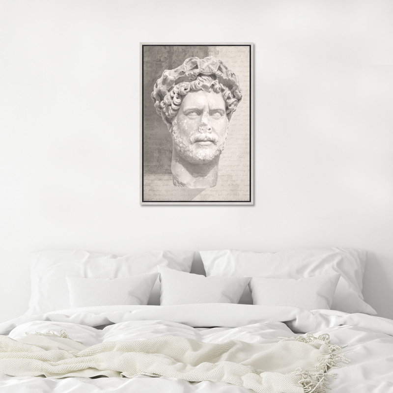 Greek Statue III Print by David Brown, Image Brush Gel, 45.75" H x 31.75" W