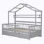 Lits avec couchette Hansiain House par Harriet Bee-948042684-948042686
