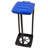 Wakeman Portable Trash Bin - Collapsible Garbage Holder for Parties and Camping - Indoor/Outdoor Use-16318425