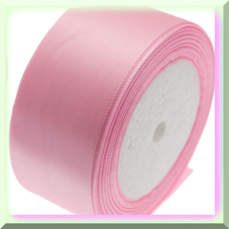 2" Red Fabric Ribbon, 50 Yards