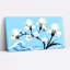 «White Iris and Wave», ensemble de 1 reproduction d'art sur toile tendue sur toile-190364289