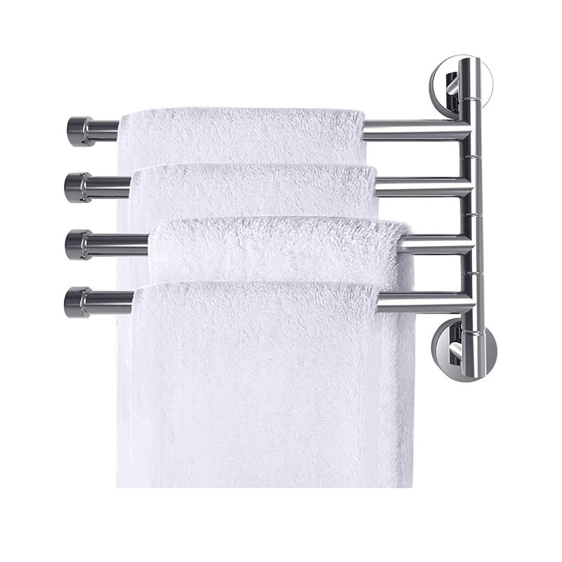 Caela 4 Wall Mounted Required Towel Rack