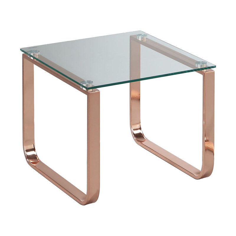 Crewe Sled Coffee Table, Copper