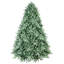 4 pi - Arbre de Noël teinté avec 592 pointes en PE + PVC - Arbre unique avec des branches articulées, assemblage facile, support en métal stable, décoration des Fêtes accrocheuse-707577725