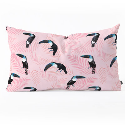 Dash and Ash Channeling Paradise Lumbar Pillow