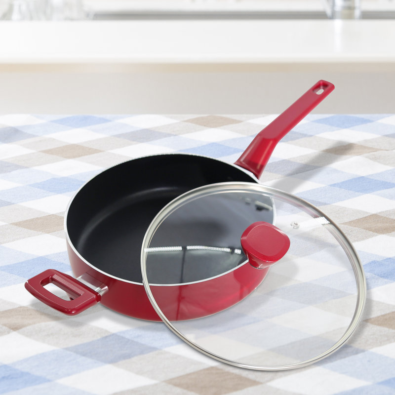 NutriChef 3 qt. Aluminum Non-Stick Soup Pot