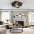 2 Light Farmhouse Flush Mount Ceiling Light-2 Pack (Bulbs Not Included)