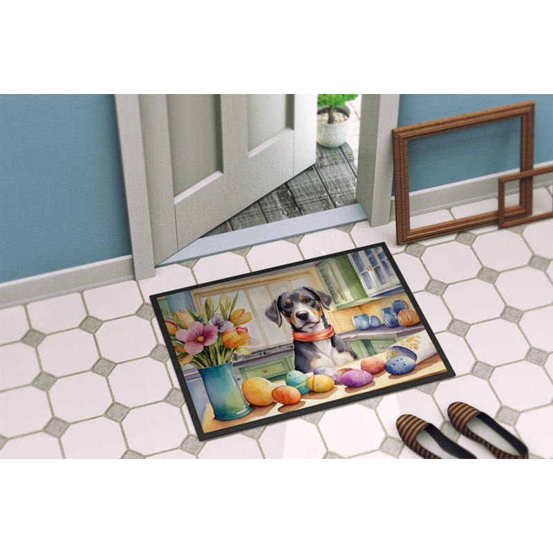 Paillasson de décoration de Pâques, L 18 po x L 27 po