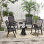 Ensemble de 4 chaises de patio pliantes