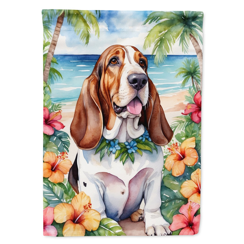 Drapeau pour animal à double face H 40 po x l 28 po