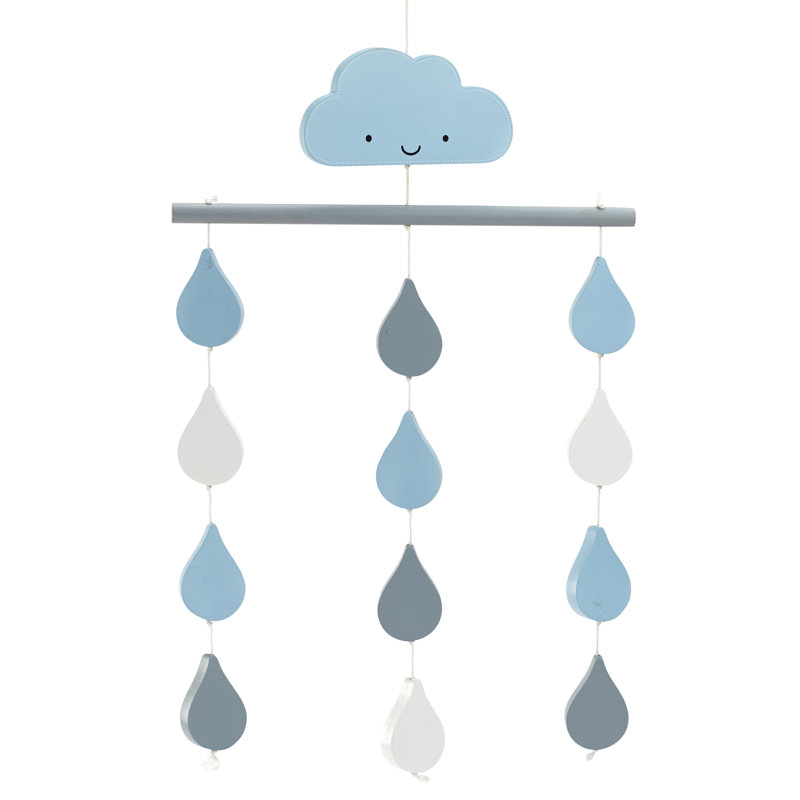 Mobile de plafond happy clouds Tata
