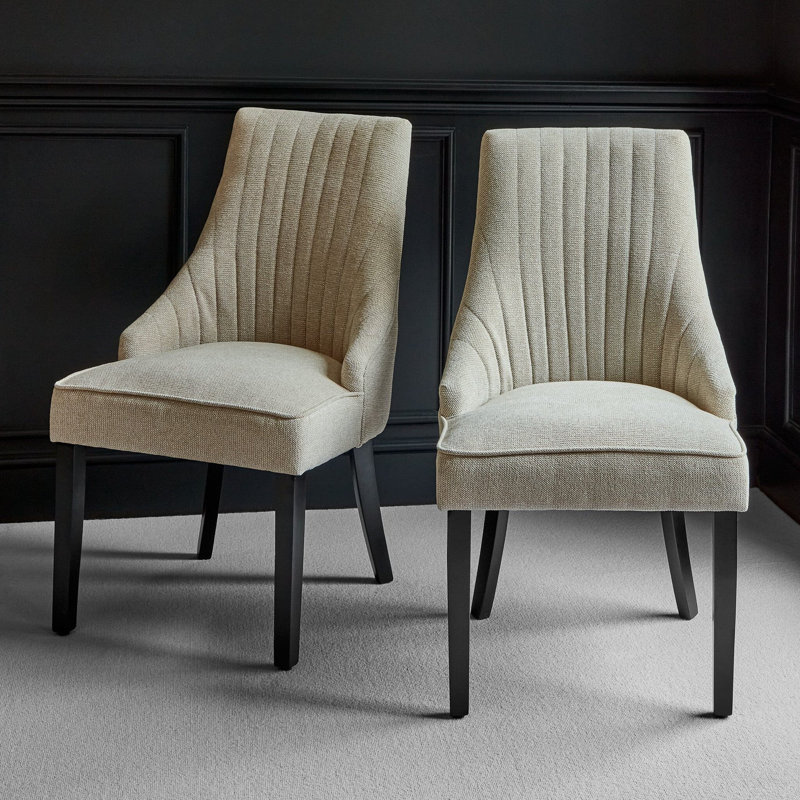 45cm H Solid Wood Accent, Marl Taupe