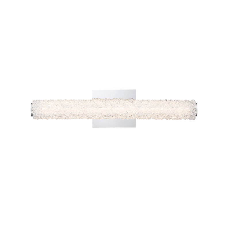 Sassi LED Flush Mounted Sconce, 5.75" H x 24" W x 4" D