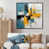 Black Floater Framed