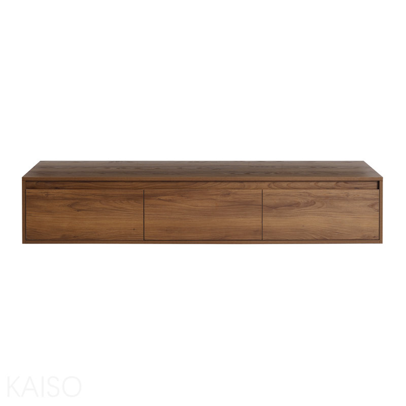 60" Bathroom Cabinet,Soft Close Drawer,Float Mounting Design (Only Vanity, Without Sink)
