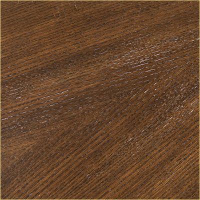 Table basse ronde brune avec plateau en placage d'étoile pour le salon, facile à nettoyer