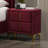 Upholstered Nightstand Bedside Table With Drawers