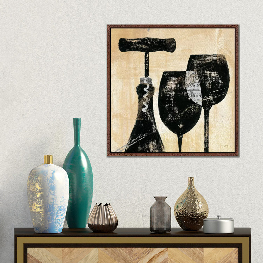 Wine Selection II von Daphne Brissonnet - Galerie-verpackte Leinwand Giclée auf Leinwand