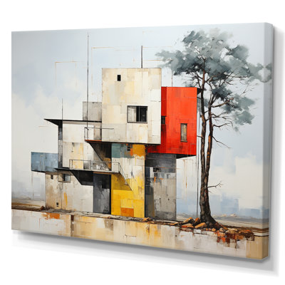 De Stijl Cubic Barn Horizion