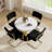 Dining Table Round Kitchen Bistro Table Set-1860936461-1860866733-1862960068