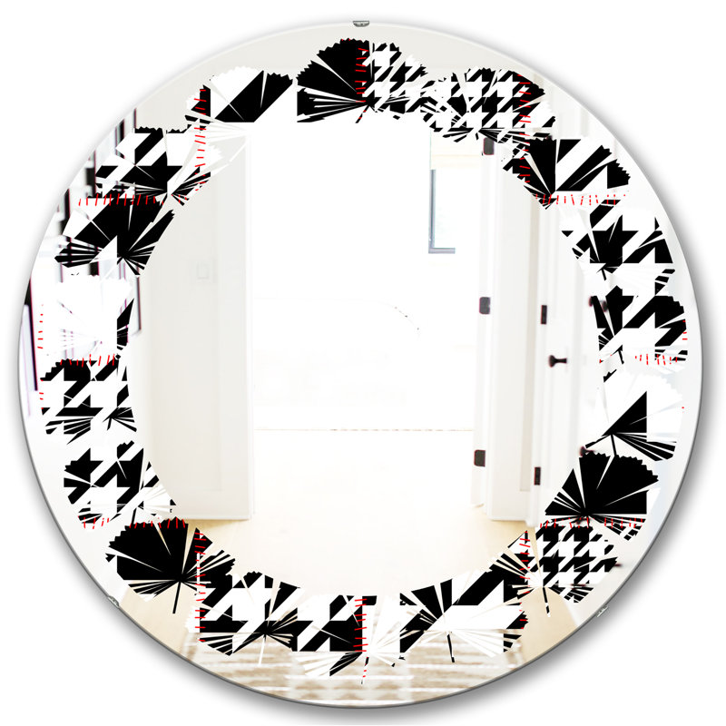Miroir mural Leaves Classic, H 23,6 po x l 23,6 po