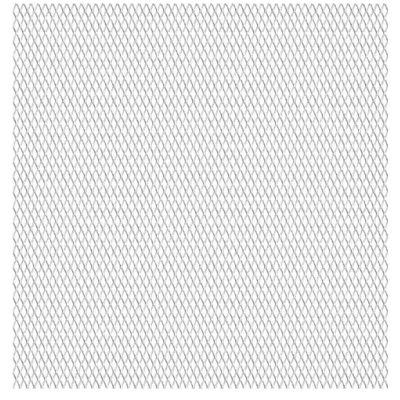 Novinger Stainless Steel Expanded Wire Fence Mesh Panel, 85cm H x 100cm W