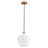 Layla 1 - Light Dome Glass Kitchen Island Pendant Light