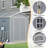 6 ft. W x 8 ft. D  Resin Storage Shed