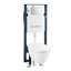 Ensemble de toilette suspendu avec bidet Hugo Smart (SM-ST080, SM-WCB02)