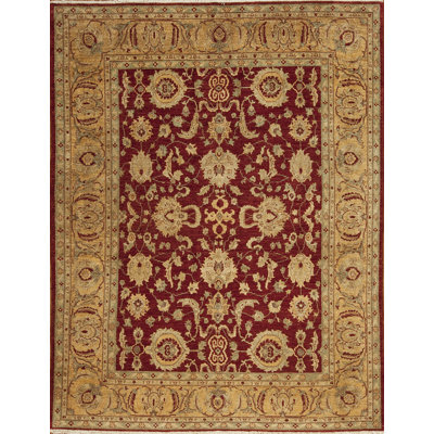 Peshawar One-of-a-Kind Rectangle 7'9" x 9'7" Hand Knotted Area Rug
