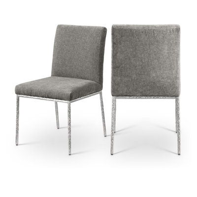 Reeves Chenille Fabric Dining Side Chair