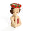 Grand vase sculpture en céramique Lady Strawberries