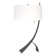 Stasis 28.3" Metallic Arched Table Lamp