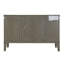 Commode rectangulaire à 3 tiroirs en bois l 46 po Rockport, gris / vert Rockport