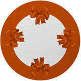 Bows 16" Vinyl Placemat