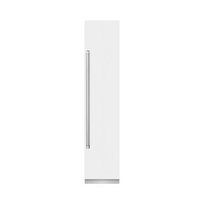 ZLINE 18 po 8,6 pi³ Congélateur colonne à charnière avec intérieur gris graphite
