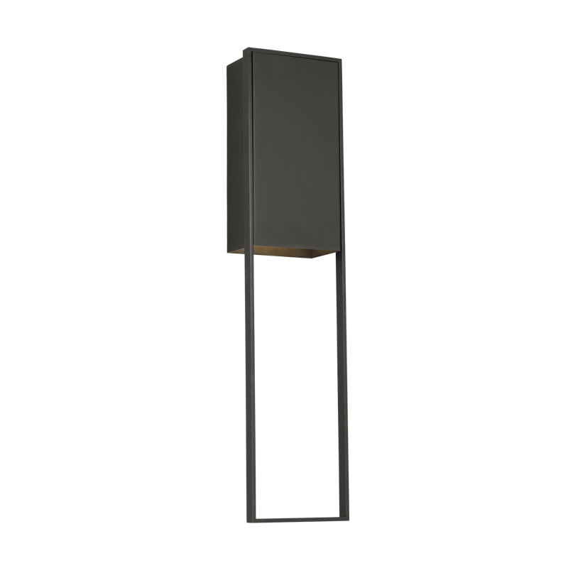 Alude LED Outdoor Sconce, 36" H x 8.3" W x 4.8" D, Bronze