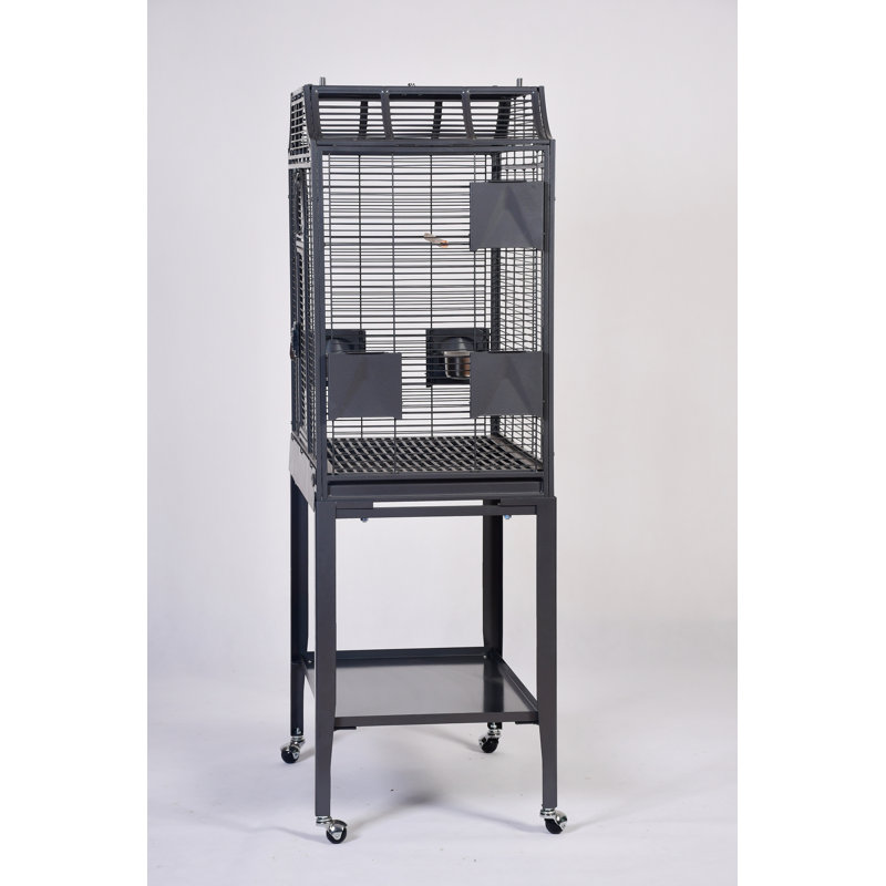 Cage de vol moyenne élégante par HQ, Noir