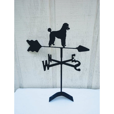 Girouette de caniche à fixation pour toit