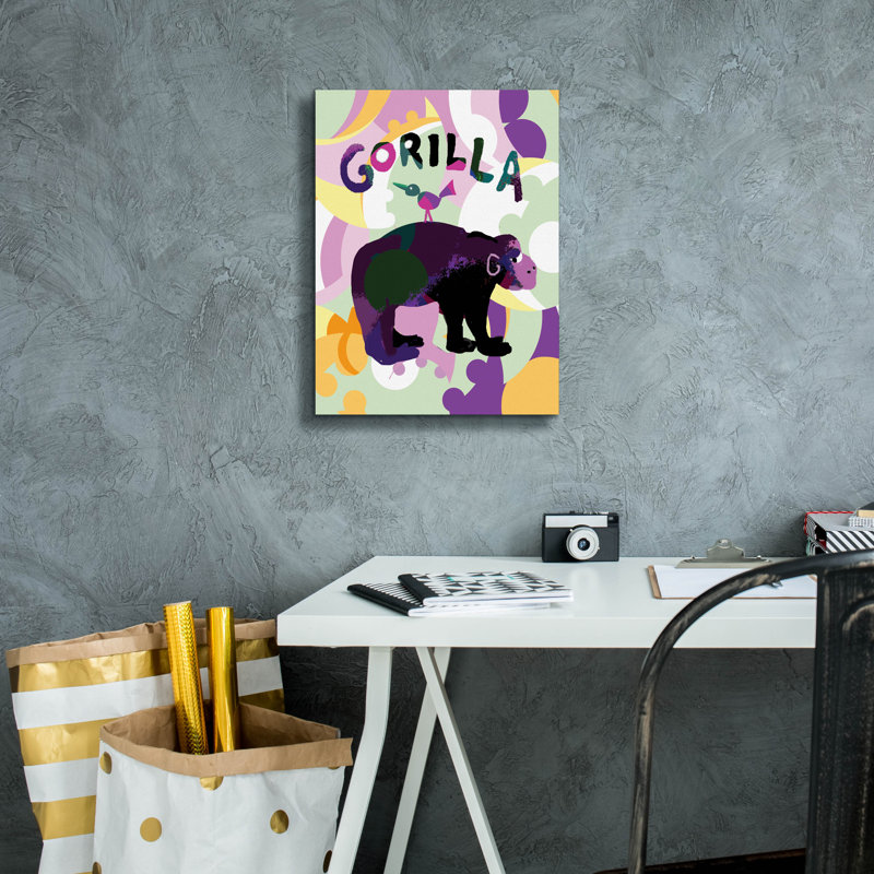 " Gorilla " by Holly McGee, 16" H x 12" W x 0.75" D