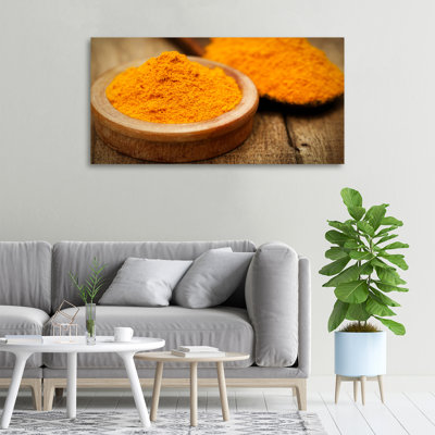 Turmeric Spice - Wrapped Canvas Print