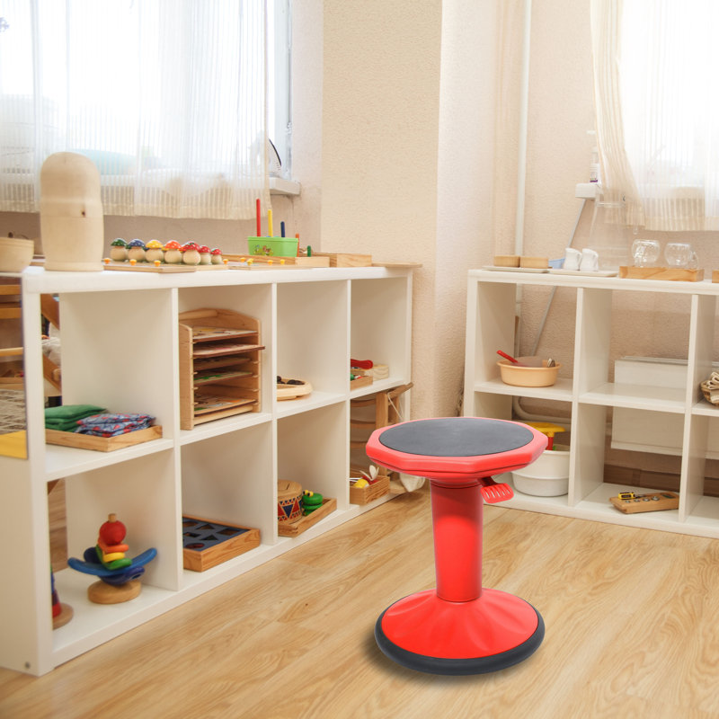 Tabouret actif Free Wobble, Rouge