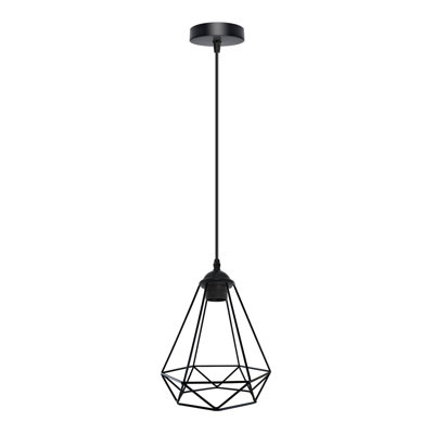 Dimauro 1 - Light Black Geometric Pendant