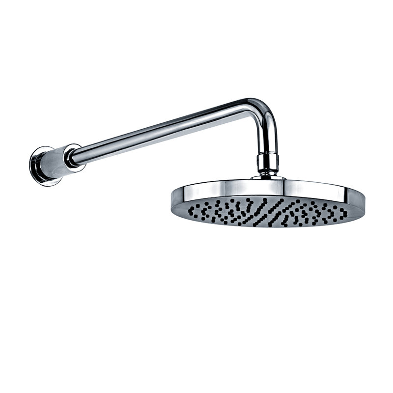 Ceiling Mounted Round 8" Shower Rose, Polished Chrome