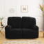 Housse pour fauteuil inclinable à coussins carrés/rectangulaires-768646442