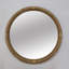 Miroir rond en rotin 31,9 po