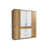 Plank oak/White